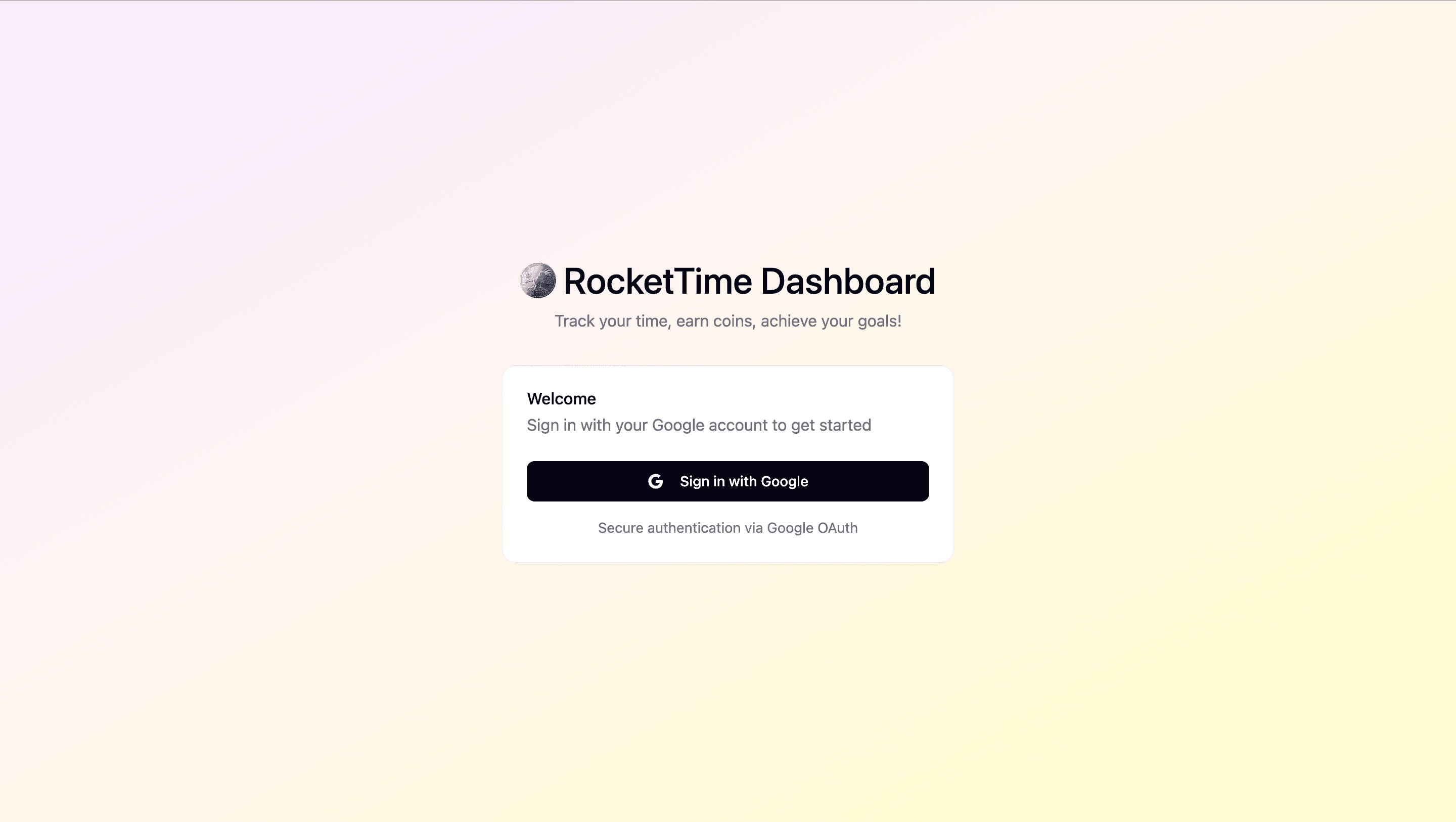 RocketTime screenshot